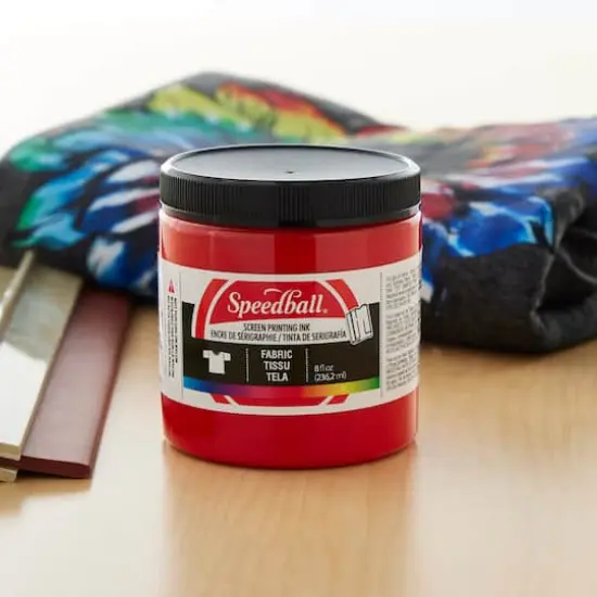 Speedball&reg; Fabric Screen Printing Ink Red {3}