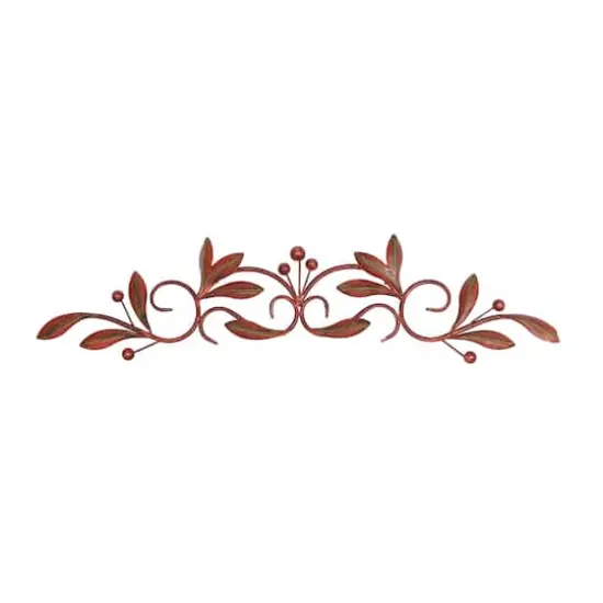 30" Dark Brown Traditional Floral Wall D&eacute;cor {1}