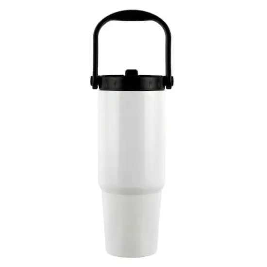 30oz. Stainless Steel Sublimation Travel Tumbler by Make Market® {1}