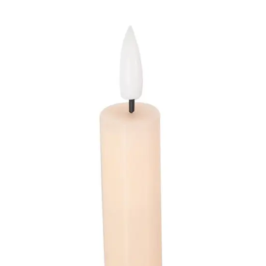 8" Flameless Wax Candles with Remote Control, 6ct. Pink {6}