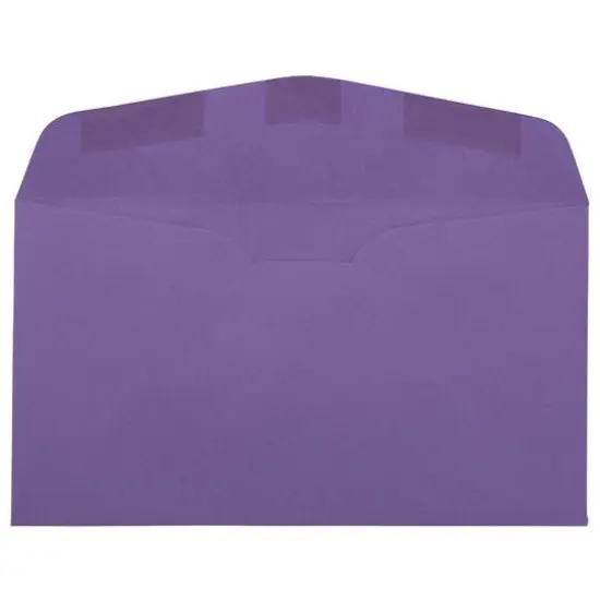 JAM Paper 3.625" x 6.5" Business Envelopes, 50ct. Violet {4}