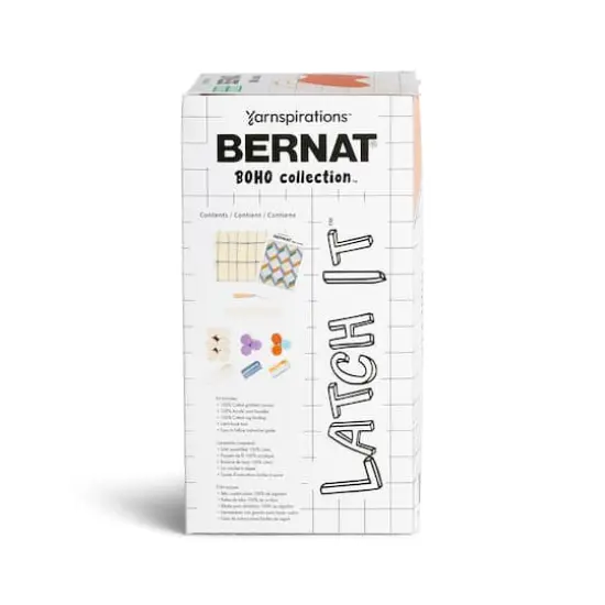 Bernat&reg; Latch It&trade; Harmonic Boho Yarn Kit {9}
