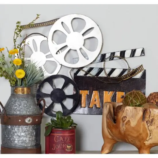 Metal Vintage Film Wall Accent {6}