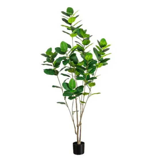 7ft. Artificial Minimalist Audrey Ficus Tree {1}