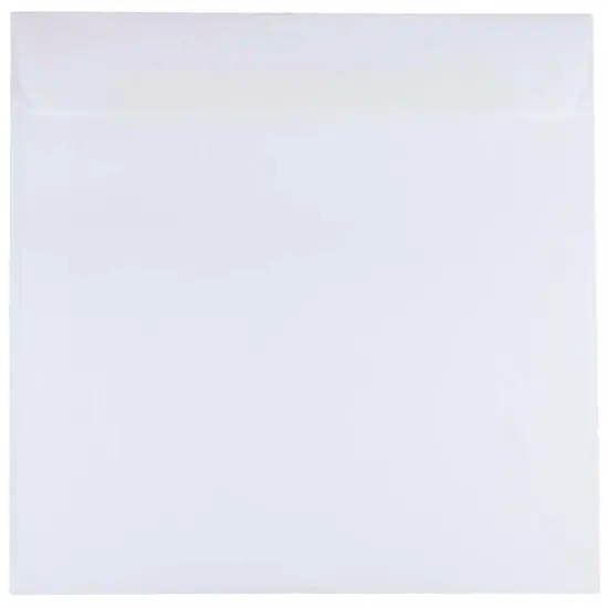 JAM Paper 8.5" x 8.5" White Square Invitation Envelopes {1}