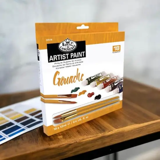 Royal & Langnickel&reg; 18 Color Gouache Artist Paint Set {1}