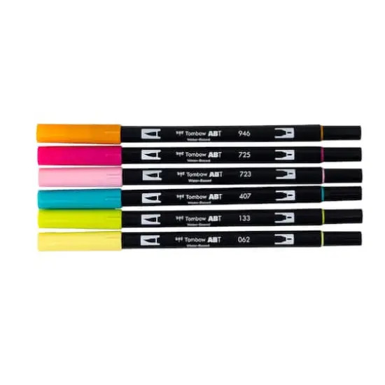 Tombow Happy Hour Dual Brush Pen Set {3}