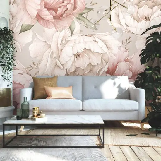 RoomMates Mr. Kate Watercolor Floral Peel & Stick Wallpaper Mural {3}
