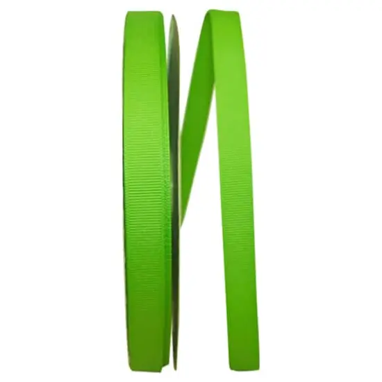 JAM Paper 5/8" Grosgrain Texture Ribbon Apple Green {1}