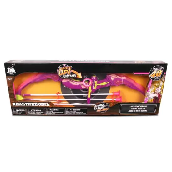 RealTree Girl&reg; Pink Light-Up Archery Set {1}