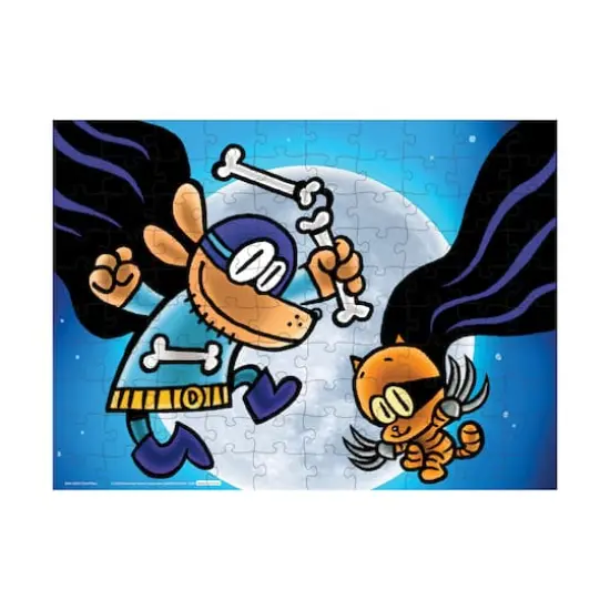 Dog Man & Cat Kid 100 Piece Jigsaw Puzzle {3}