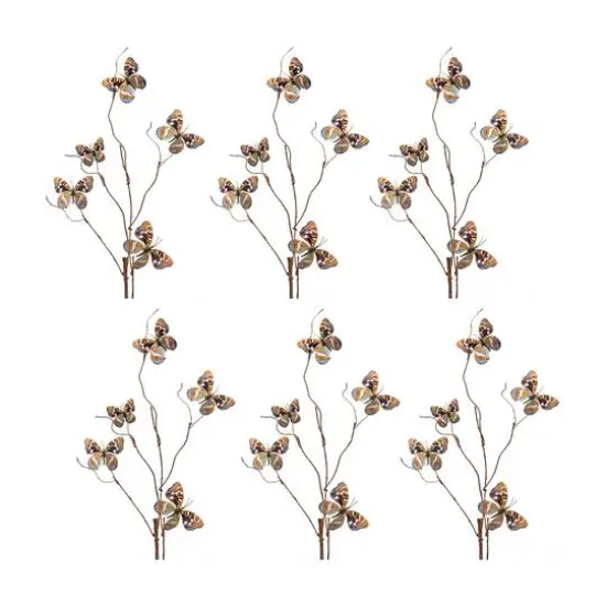 Orange Butterfly Spray, 6ct. {1}