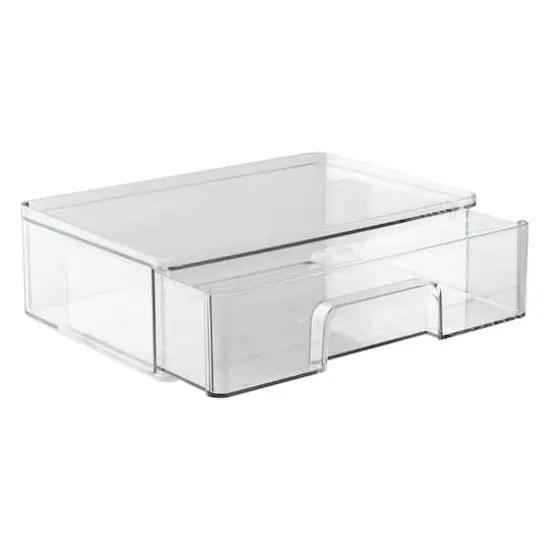 Small Clear Stacking Plastic Drawer by Simply Tidy&reg; {8}