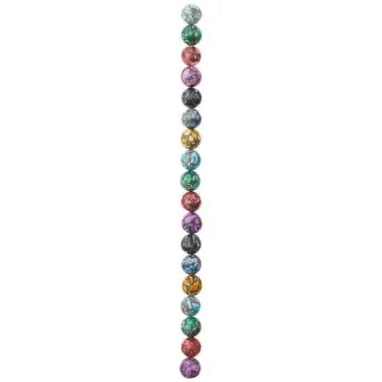 Multicolor Howlite Round Beads, 10mm by Bead Landing&trade; {4}