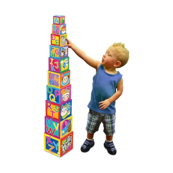 Play & Learn - Stacking Cubes {6}