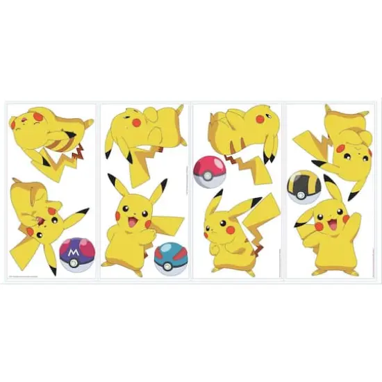 Pokemon&trade; Pikachu Peel & Stick Wall Decals {3}
