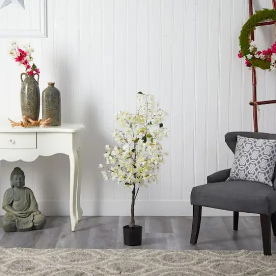 4ft. Bougainvillea Artificial Tree {5}