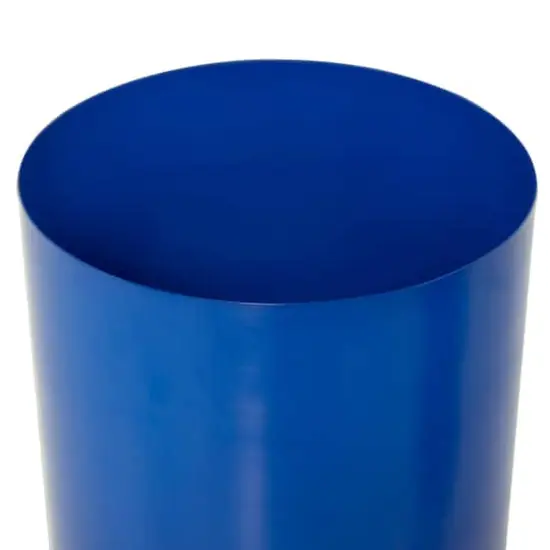 Metal Modern Planters Set Blue {6}