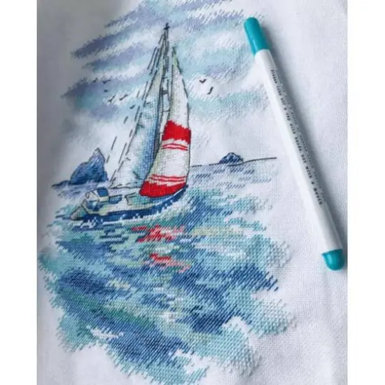 MP Studia Sea Regatta Cross Stitch Kit {10}