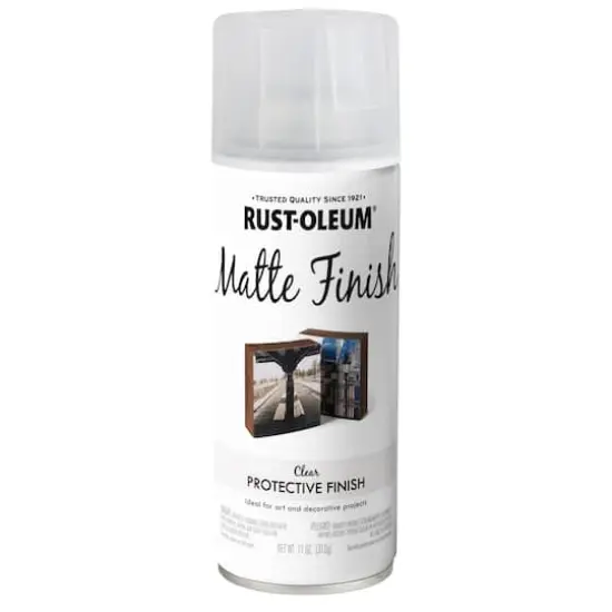 Rust-Oleum&reg; Clear Matte Protective Finish Spray {1}