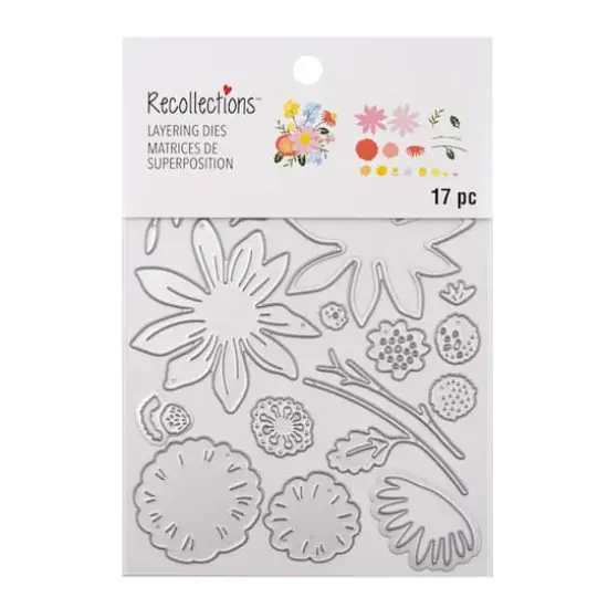 Wildflowers Layering Die Set by Recollections&trade; {4}