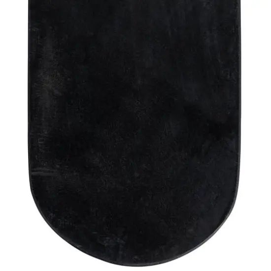 Hello Honey&reg; 24" Black Oval Marble Serving Board {6}