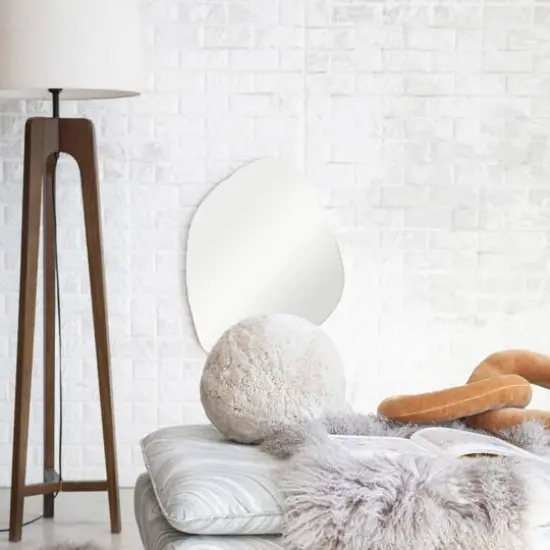 Hello Honey&reg; 24" Organic Shaped Wall Mirror {3}