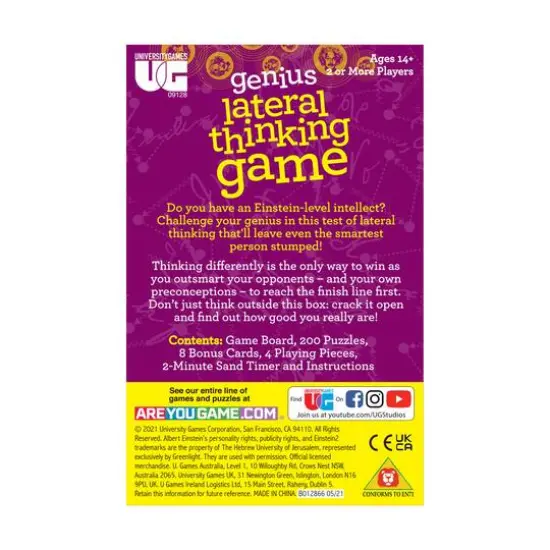 Einstein Genius Lateral Thinking Game {3}