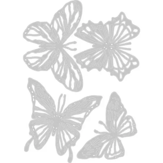 Sizzix® Thinlits® Scribbly Butterfly Die Set by Tim Holtz® {3}
