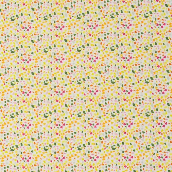 SINGER Yellowparty Confetti Cotton Fabric {1}