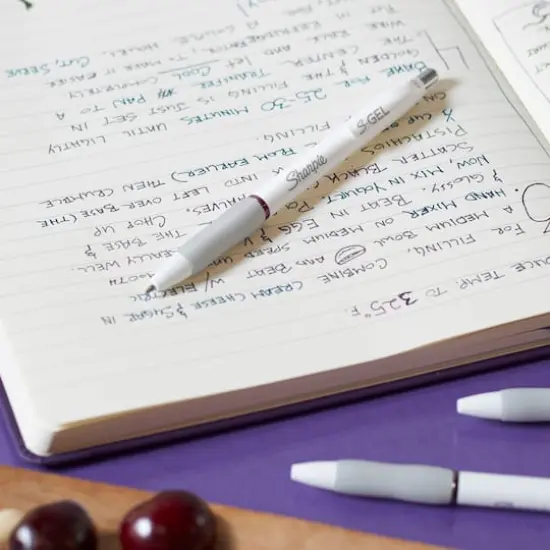 Sharpie&reg; S-Gel&trade; 0.7mm Medium Point Bold Jewel Pens with White Fashion Barrel, 4ct. {6}