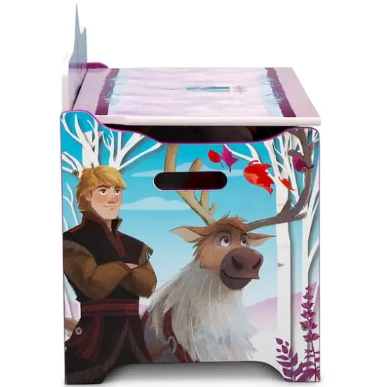 Delta Children Frozen II Deluxe Toy Box {6}