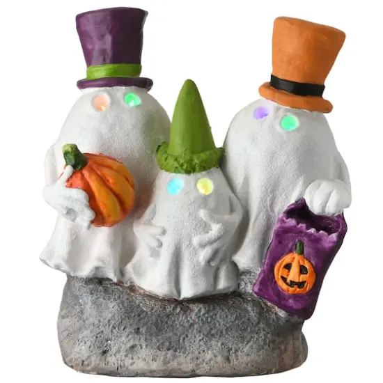 15" Colorful Hats Ghost Trio Set With LED Light {1}