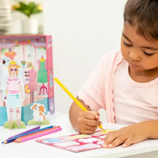 Educational Insights&reg; Papercraft Sweet Boutique Paper Dolls Kit {9}