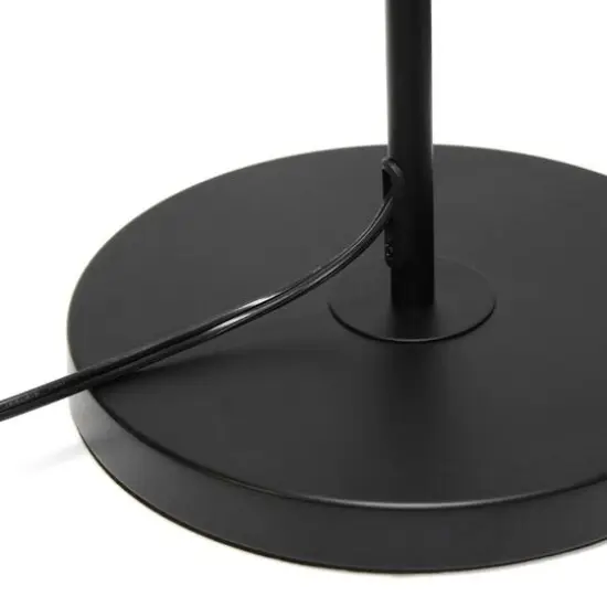 Lalia Home 5ft. Black Oslo Floor Lamp {9}