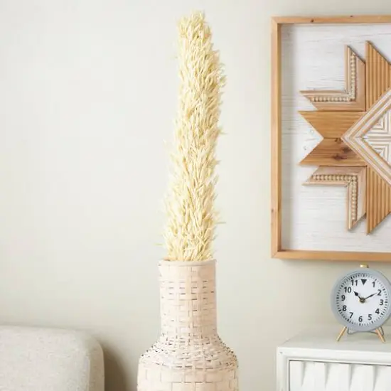 Brown Dried Wheat Grass Stem {5}