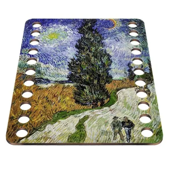 Wonderland Crafts Famous Paintings Cypress Star Thread Organizer {4}