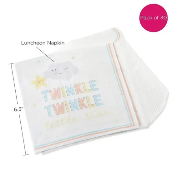 Kate Aspen&reg; Twinkle Twinkle Napkins, 30ct. {8}