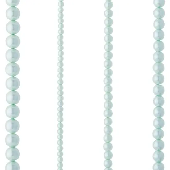 Aqua Matte Glass Pearl Round Beads by Bead Landing&trade; {1}