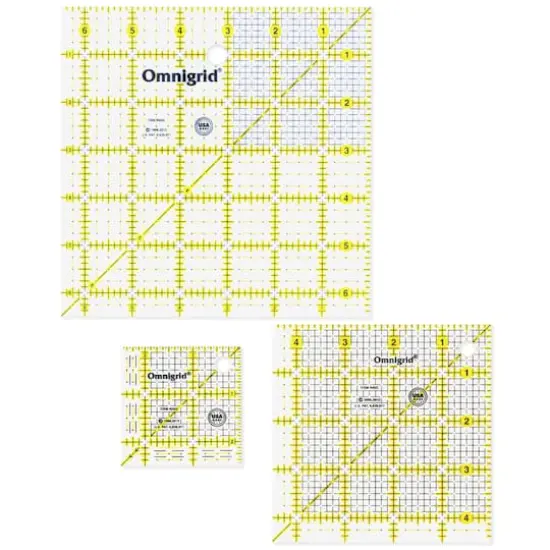 Omnigrid&reg; Square Quilter's Ruler Combo Pack, 3ct. {1}