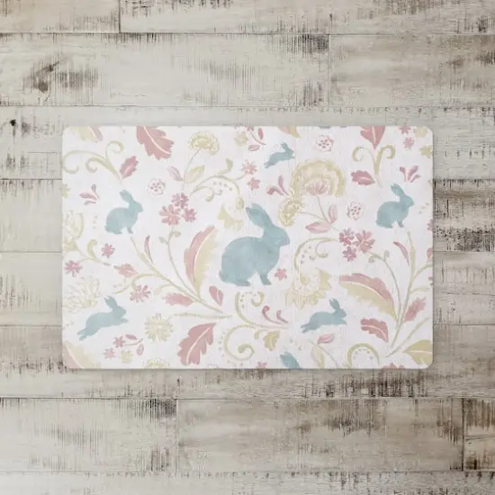 Paisley Bunny 18" x 27" Floor Mat {3}