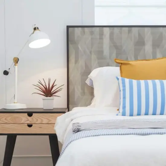 RoomMates Debonair Geometric Peel & Stick Wallpaper Gray {4}