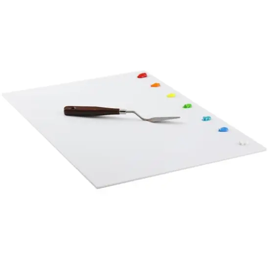 New Wave® Easy Lift® White Peelable Plastic Palette, 12" x 16" {5}