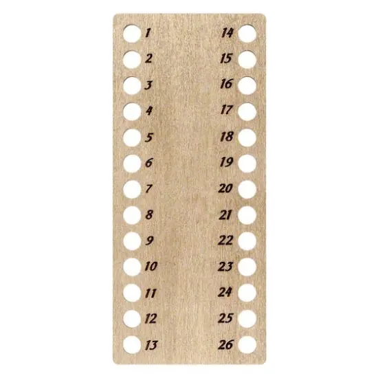 Wonderland Crafts Gray & Cream Thread Organizer {5}