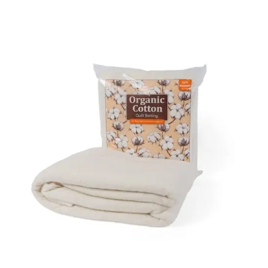 Fairfield&trade; Organic Cotton Quilt Batting, 72" x 90" {1}