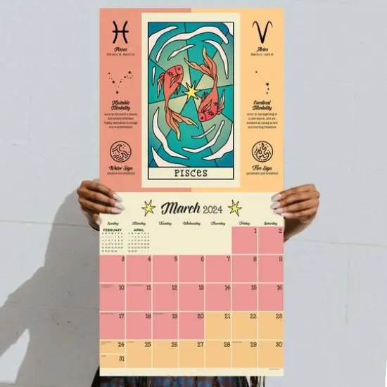 TF Publishing 2024 Year of Astrology Wall Calendar {6}