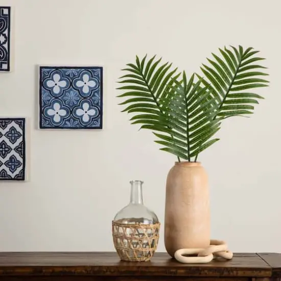 33" Green Palm Frond Stems, 3ct. {3}