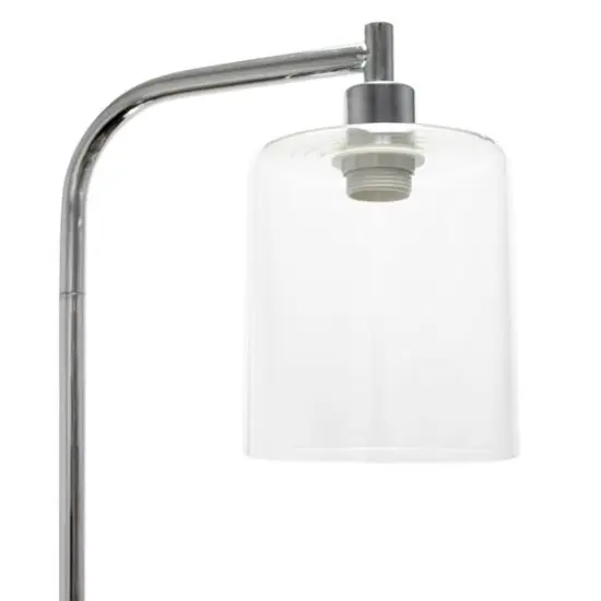 Simple Designs 63" Antique-Style Iron Lantern Floor Lamp Chrome {7}