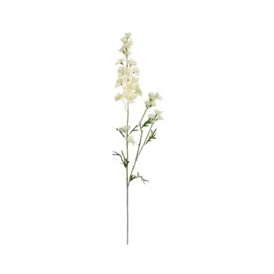 Cream Larkspur Spray {1}