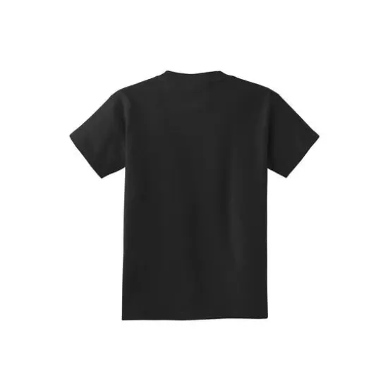 Port & Company® Neutrals Youth Essential T-Shirt Jet Black {5}